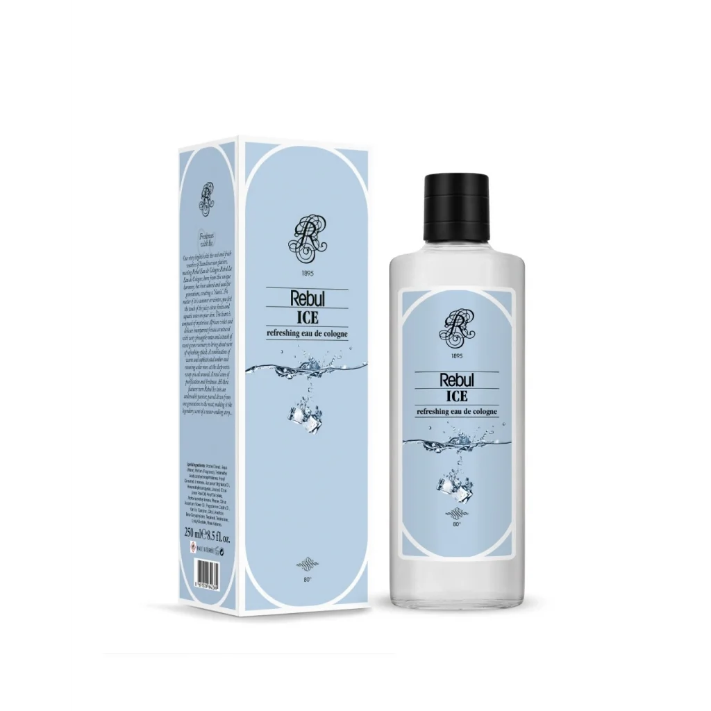 Rebul Ice EDC Kolonya 250 ml Cam Şişe