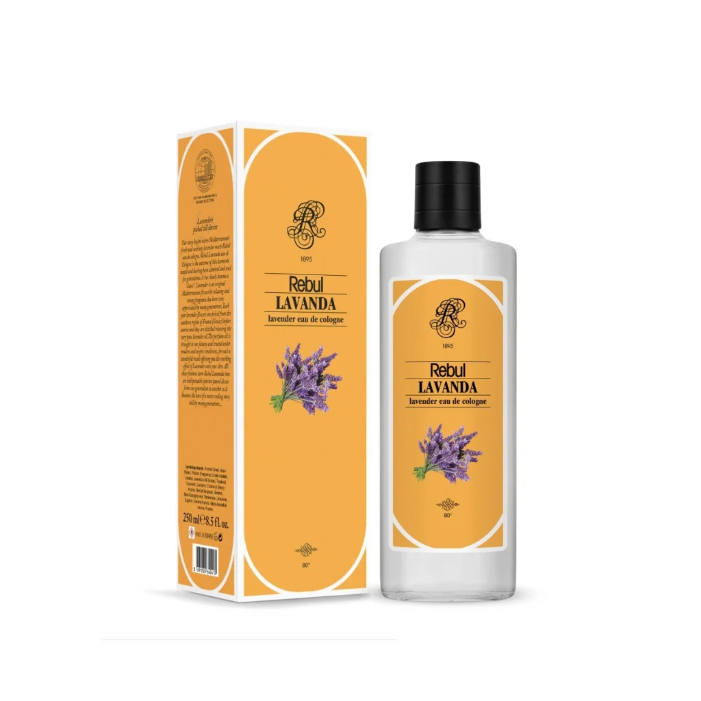 Rebul Lavanda EDC Kolonya 250 ml Cam Şişe