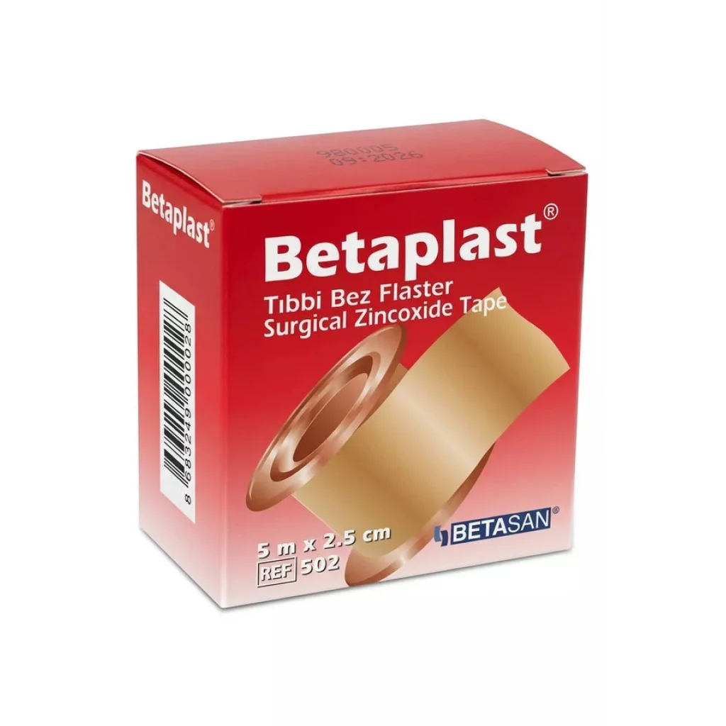 Betaplast Tıbbi Bez Flaster 5 m x 2,5 cm