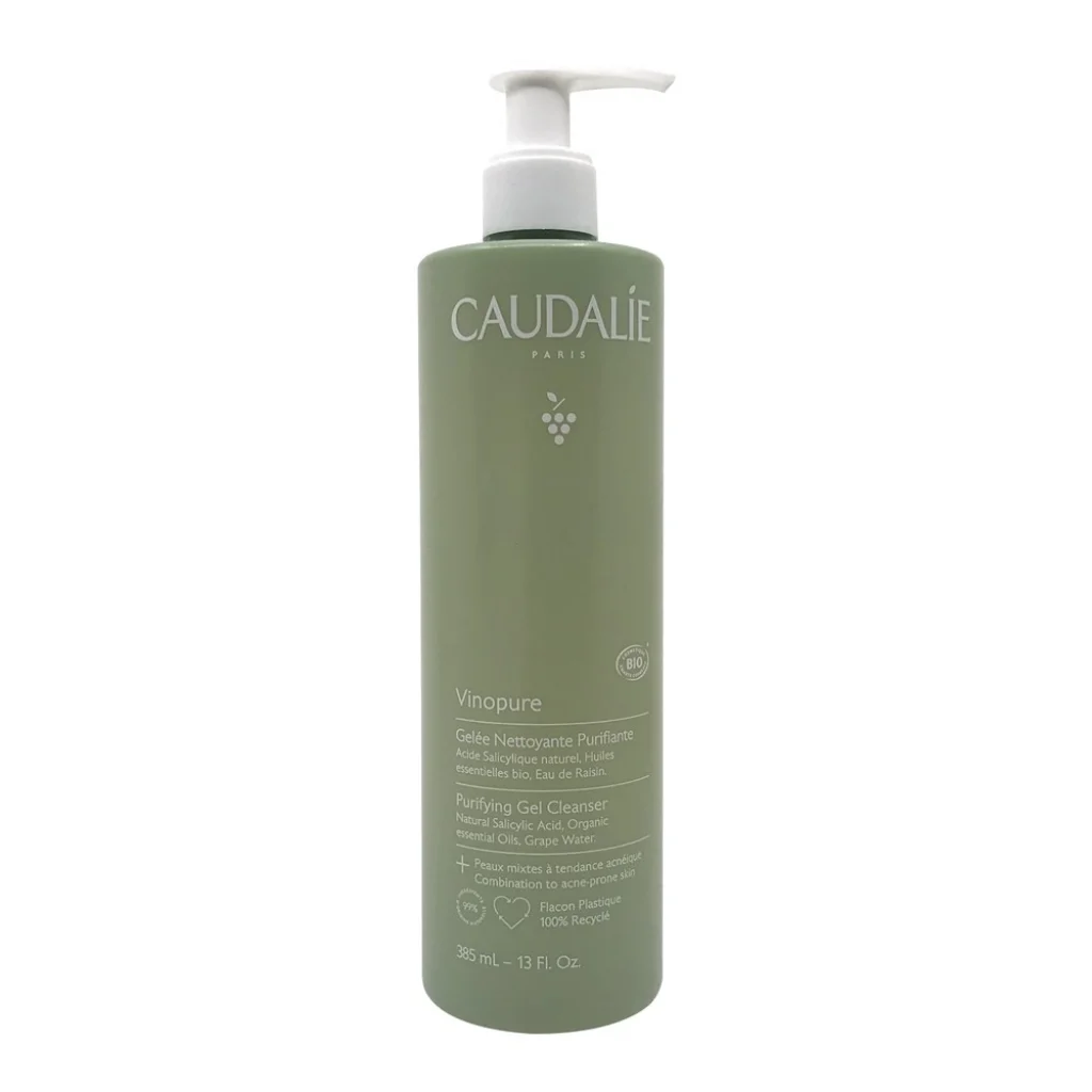 Caudalie Vinopure Purifying Gel Cleanser 385 ml - Akne Temizleyici Jel