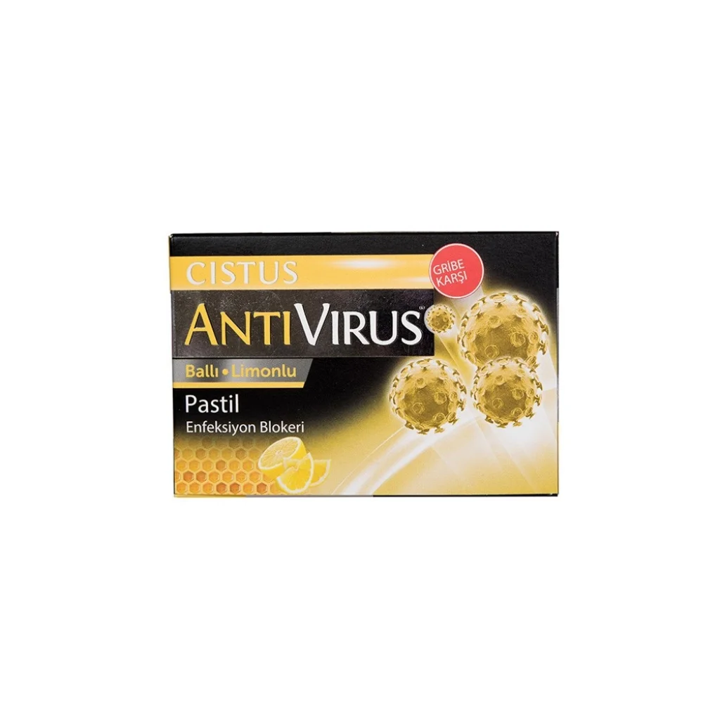 Cistus Antivirus Ballı Limonlu Pastil 10 Adet
