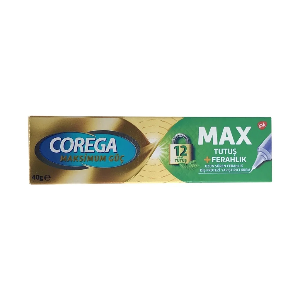 Corega Maksimum Güç Tutuş Ferahlığı 40 gr