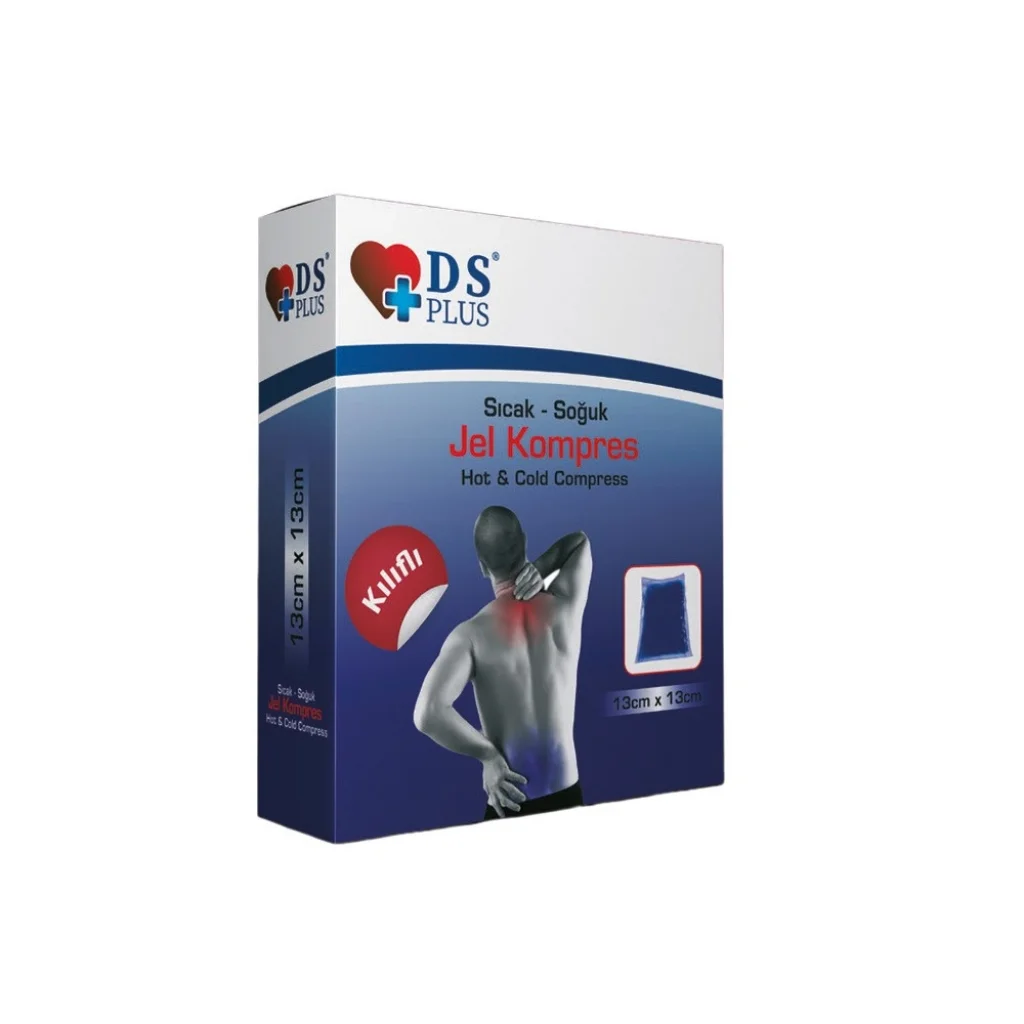 DS Plus Sıcak Soğuk Kompres Kılıflı 13x13 cm