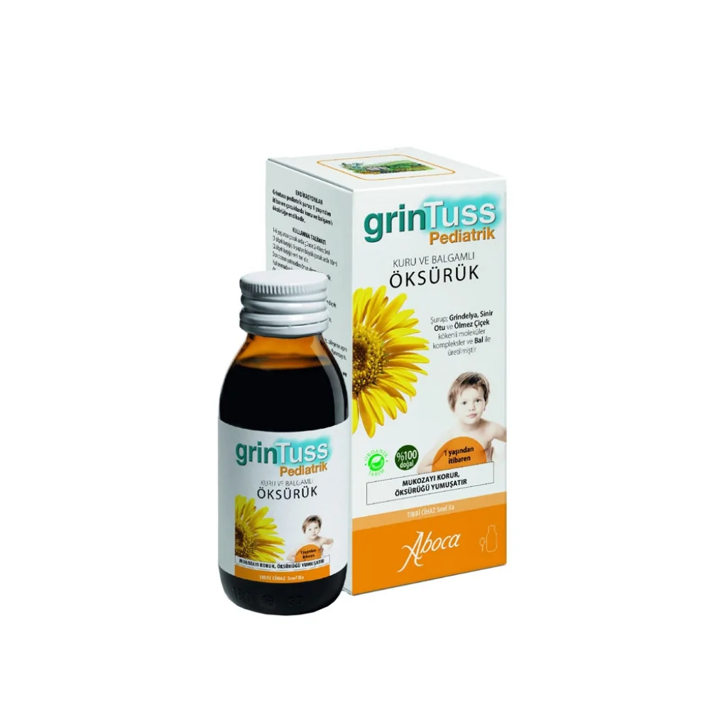 Grintuss Pediatrik Öksürük Şurubu 128 gr