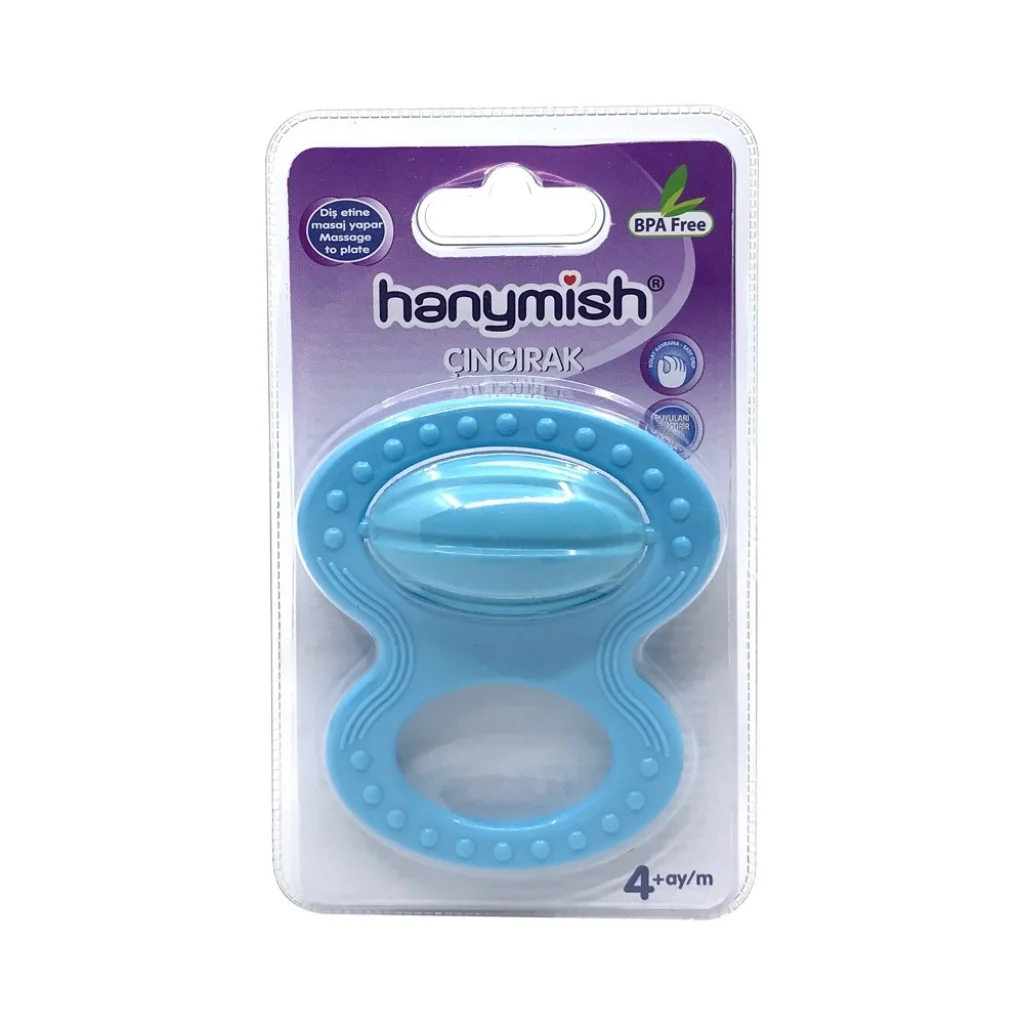 Hanymish 727 Bebek Çıngırağı - Mavi