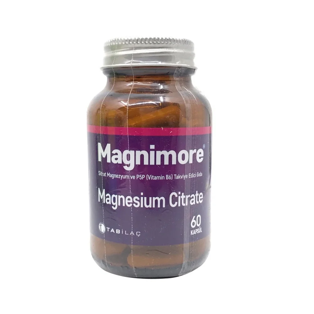 Magnimore Magnezyum Sitrat 60 Kapsül