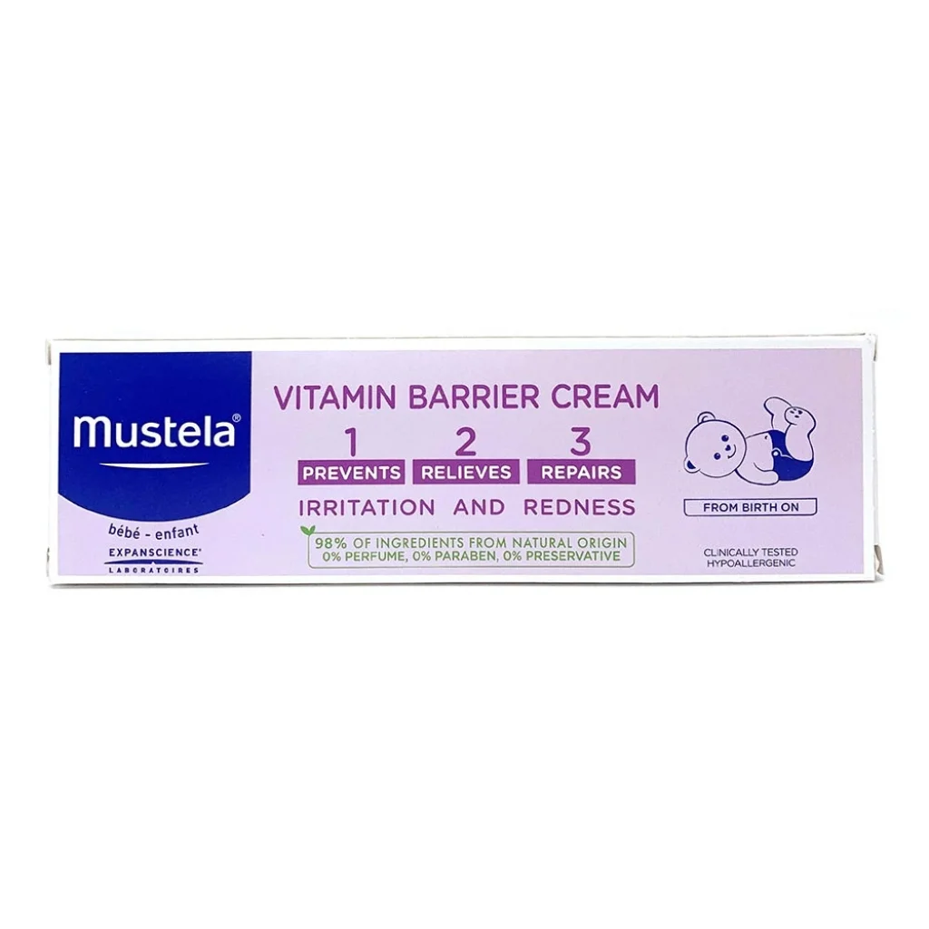 Mustela Vitamin Barrier 1.2.3 Pişik Kremi 100 ml