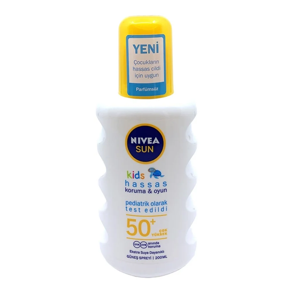 Nivea Sun Kids Hassas Koruma Güneş Spreyi Kokusuz 200 ml