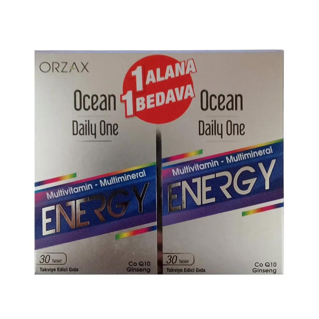Ocean Daily One Energy 30 Tablet - 1 Alana 1 Bedava