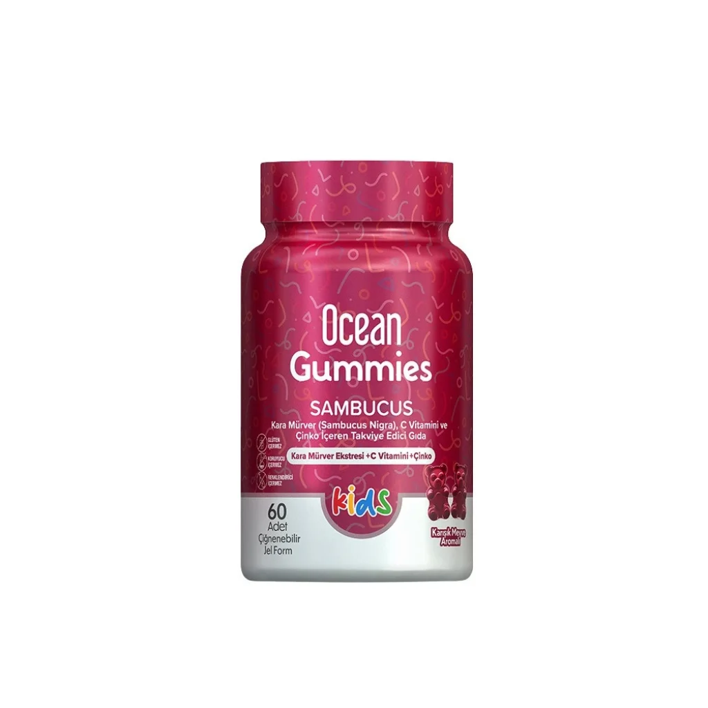 Ocean Smart Gummies Sambucus 60lı