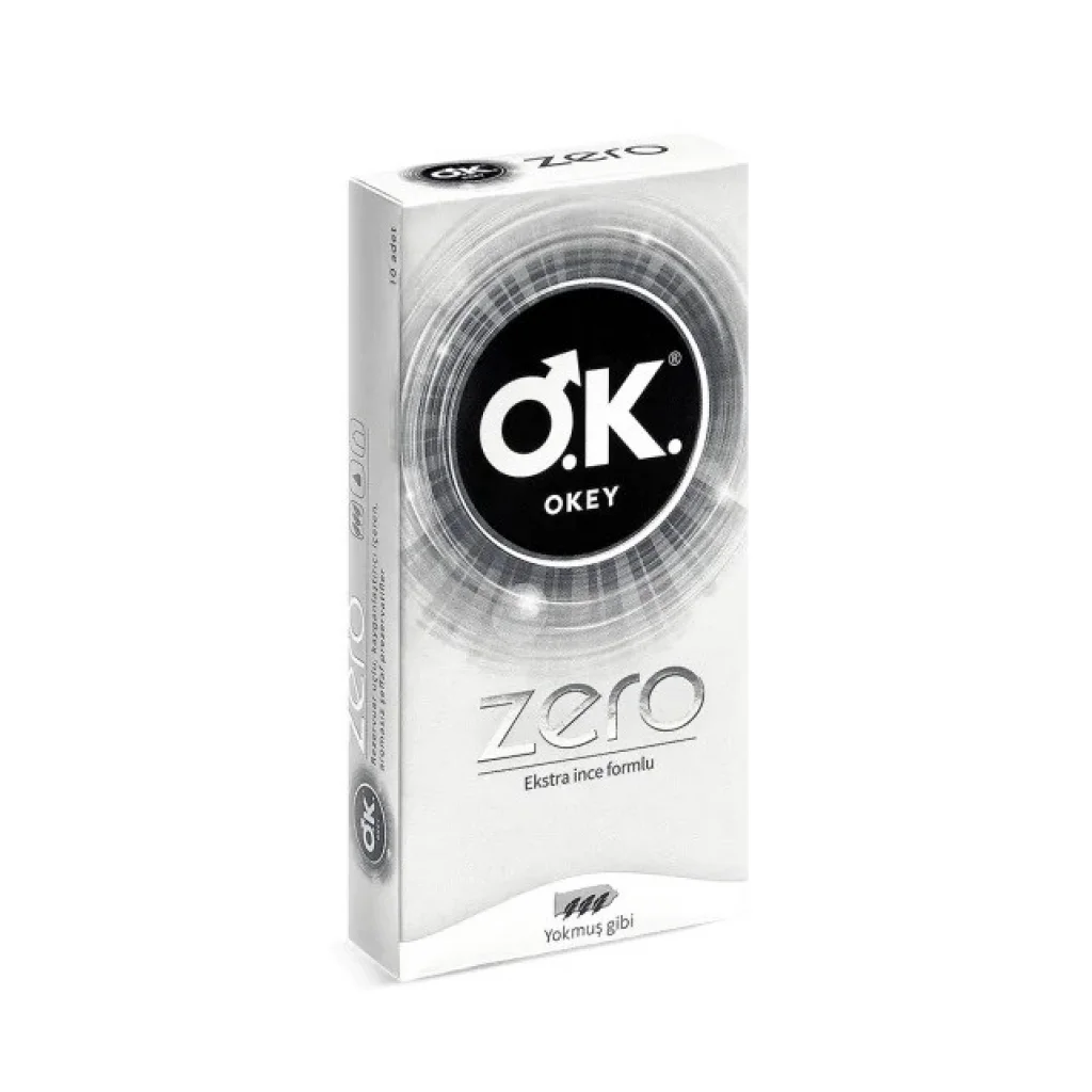 Okey Zero Ekstra İnce Formlu Prezervatif 10lu