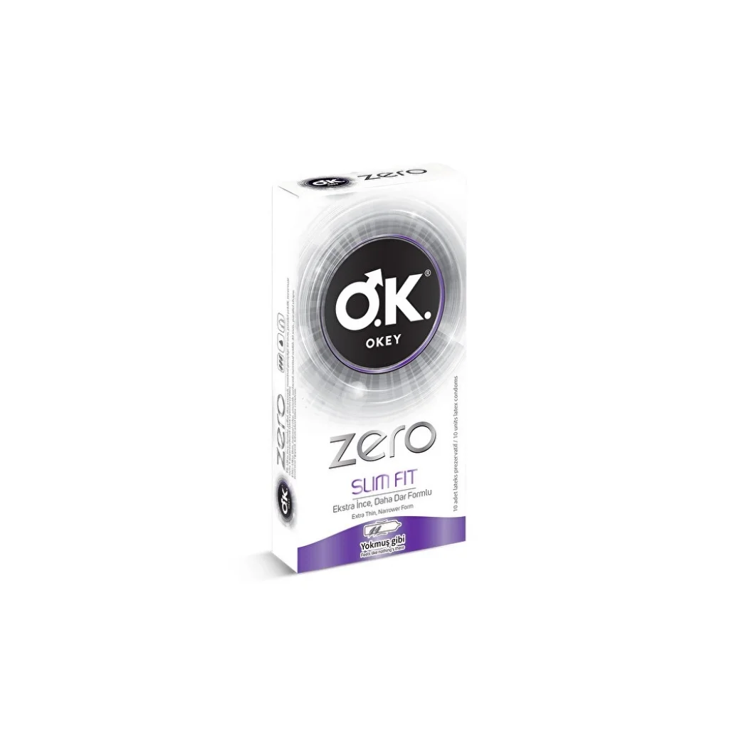 Okey Zero Slim Fit Prezervatif 10lu