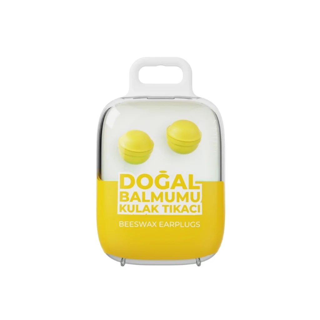 Otifleks Kulak Tıkacı Doğal Balmumu 2li