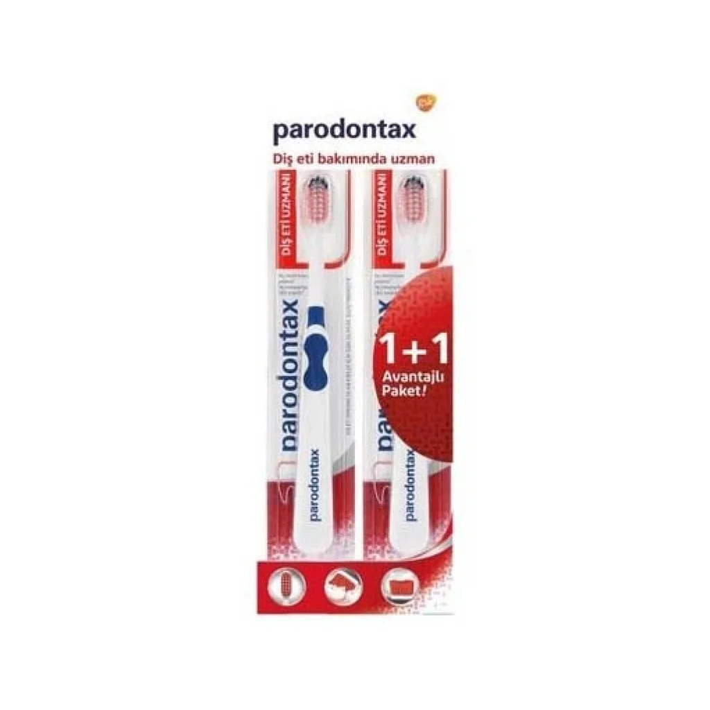 Parodontax Diş Eti Uzmanı 1+1 2li Yumuşak Diş Fırçası