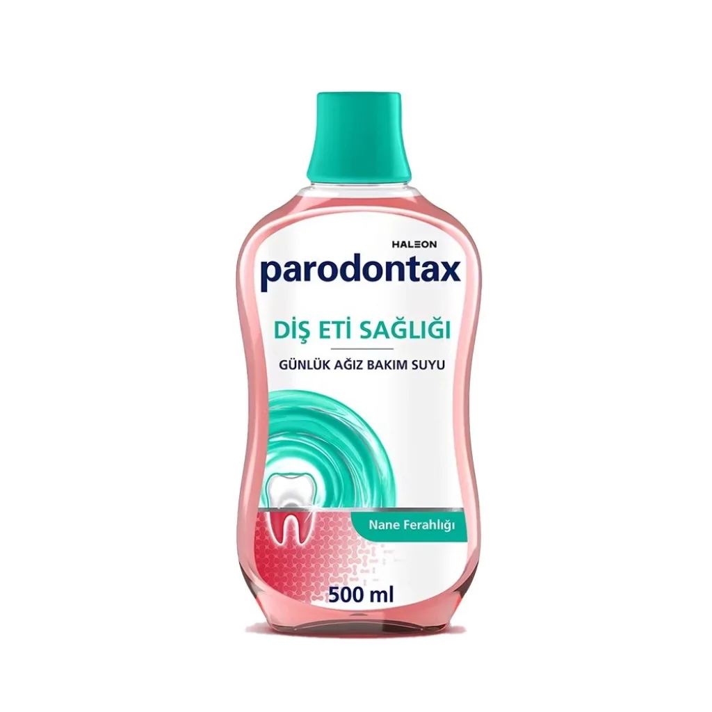 Parodontax Günlük Diş Eti Bakımı Ağız Çalkalama Suyu Nane Ferahlığı 500 ml