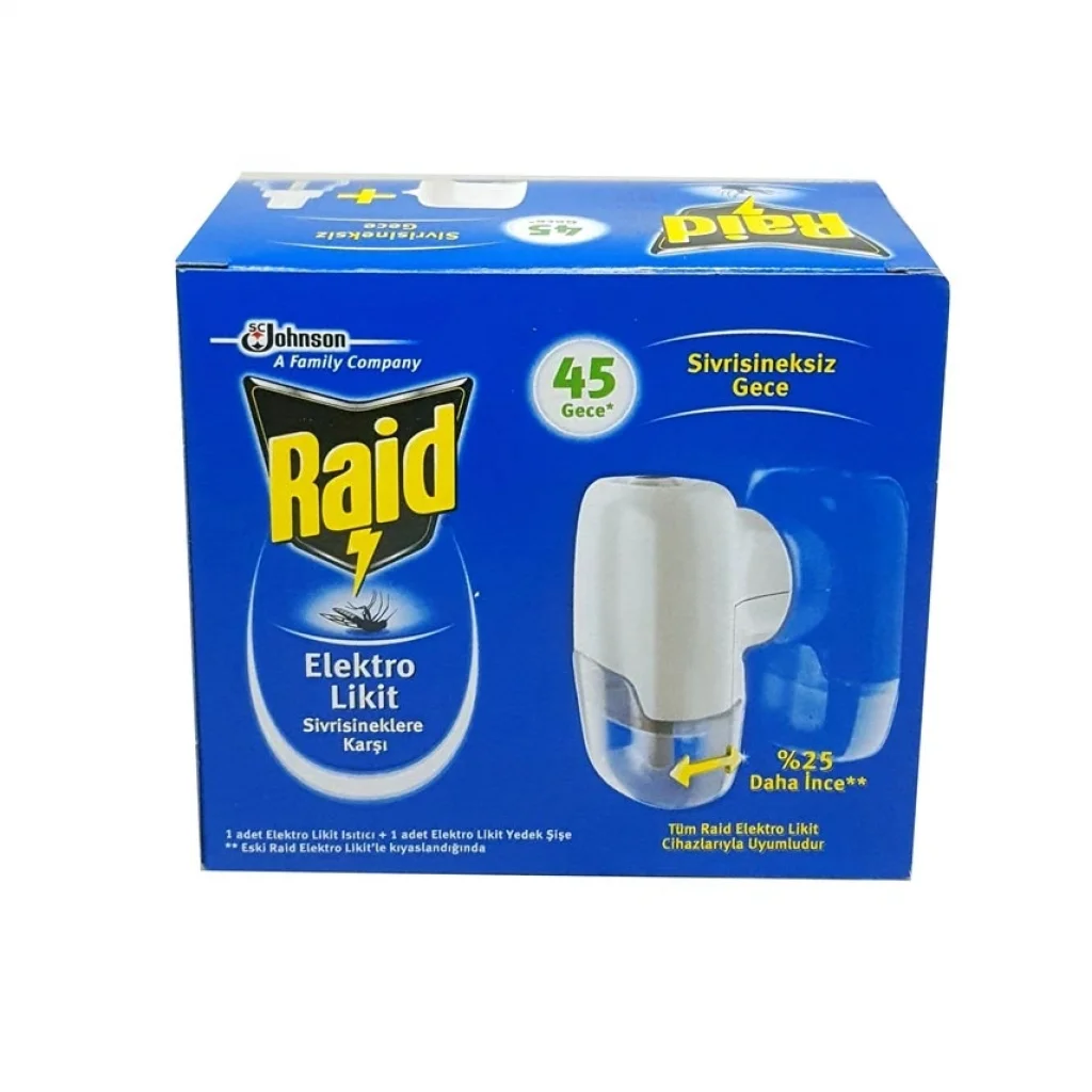 Raid Electrolikit Yedek 45 Gece 27 ml