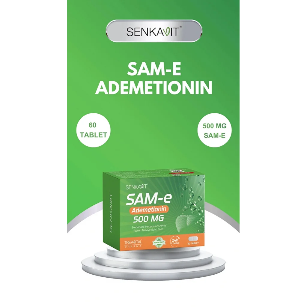 Senkavit S-adenozil Metiyonin Sam-e 60 Tablet