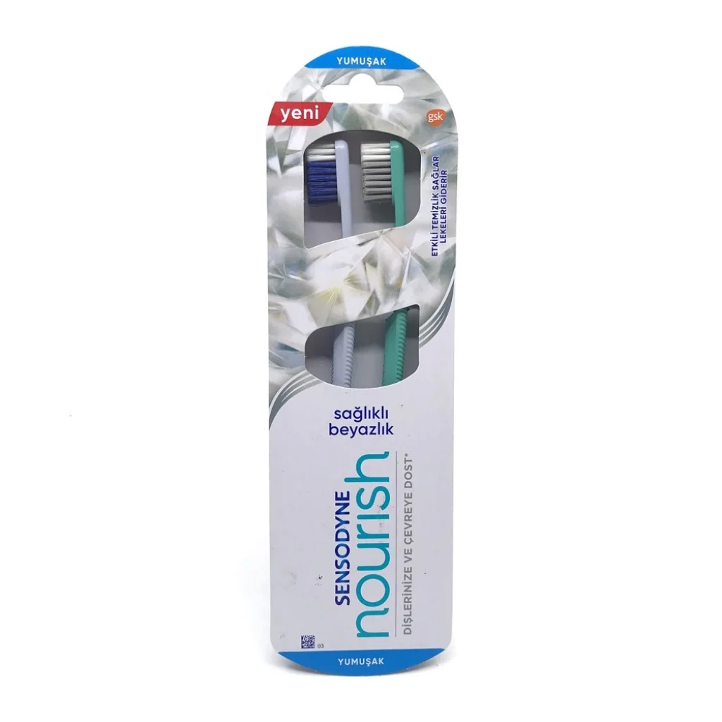 Sensodyne Nourish Sağlıklı Beyazlık Yumuşak Fırça 2li
