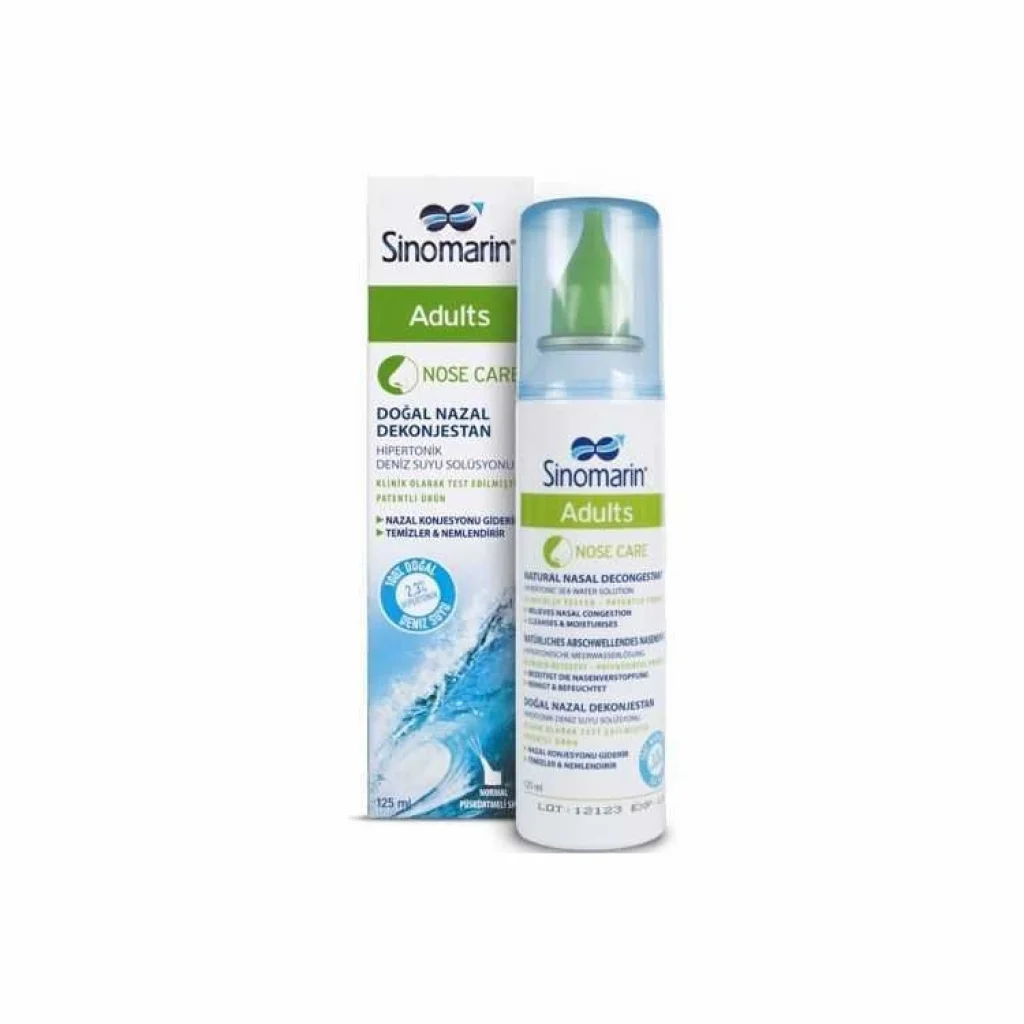 Sinomarin Adults Yetiskinler Için Deniz Suyu 125 ml