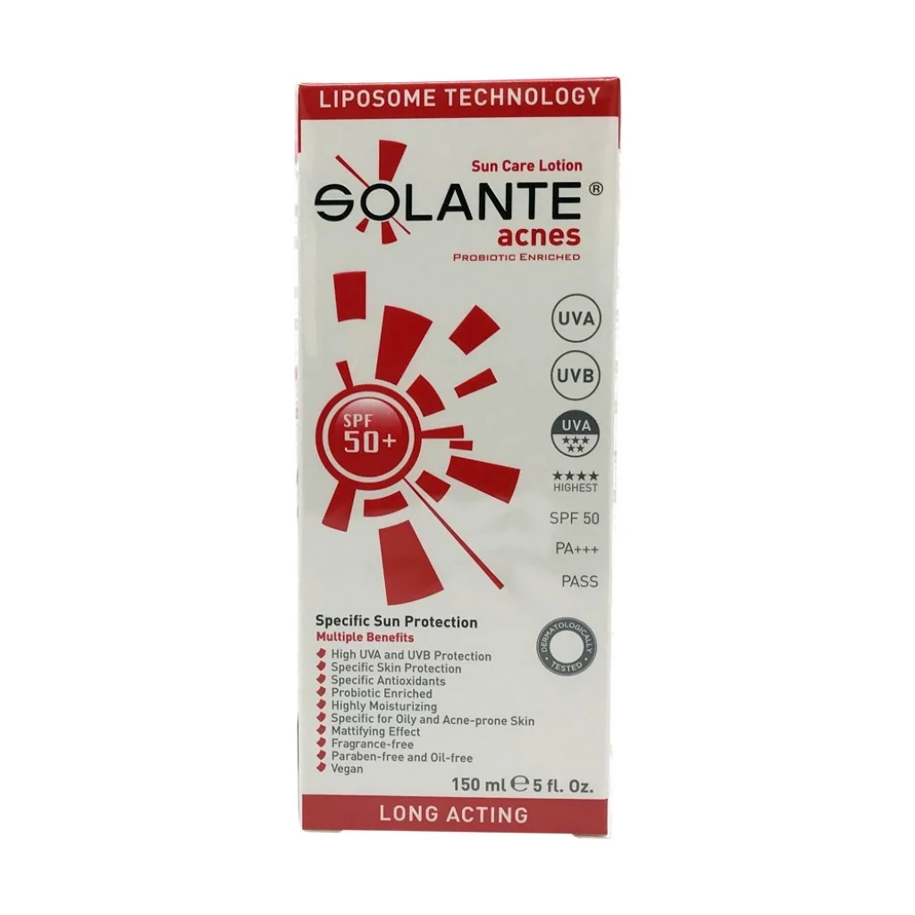 Solante Acnes Losyon SPF50 150 ml