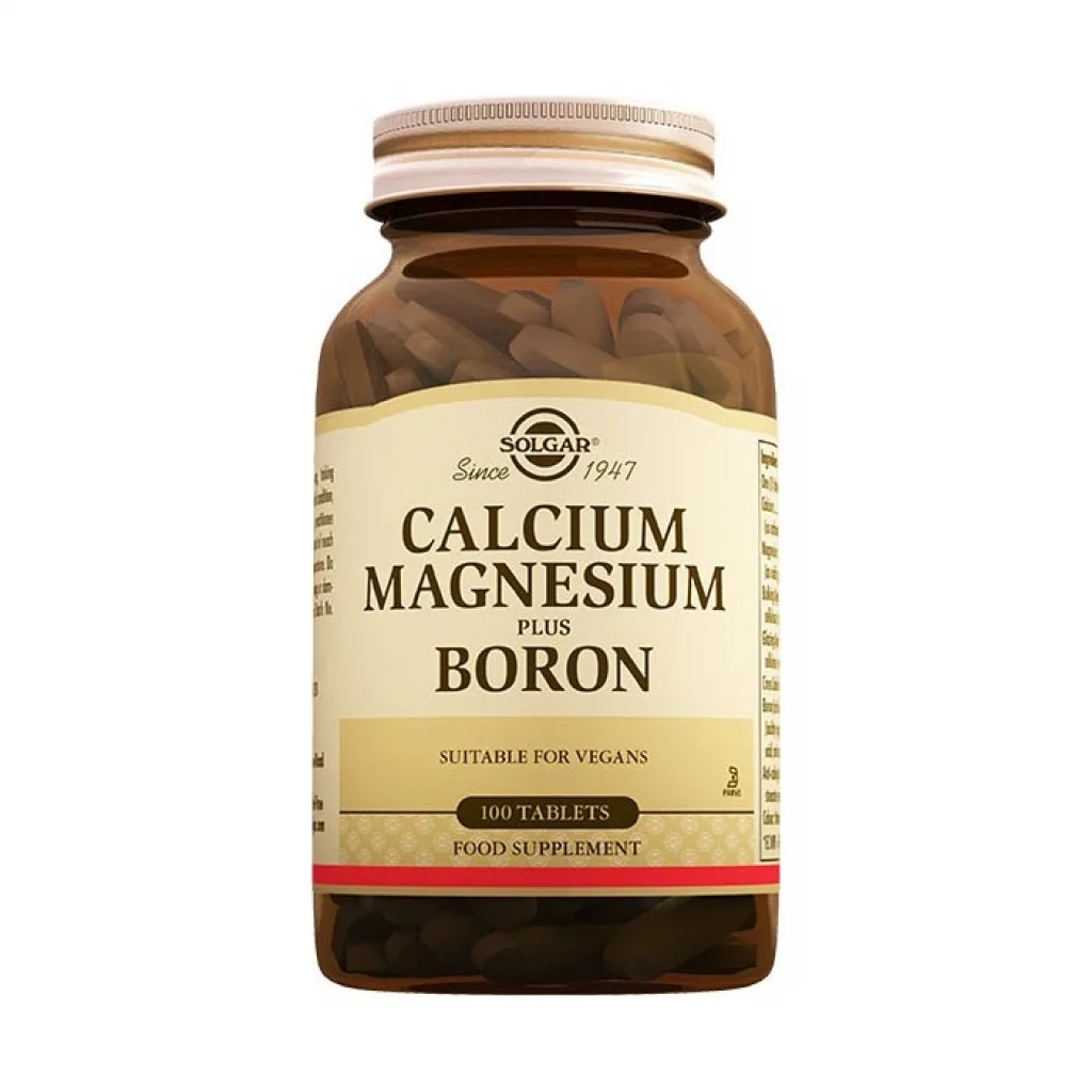Solgar Calcium Magnesium Plus Boron 100 Tablet