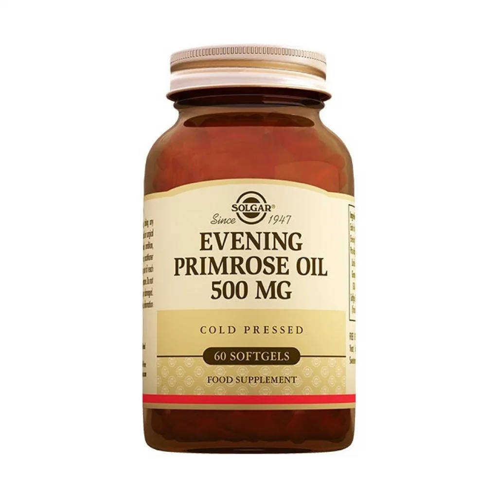 Solgar Evening Primrose 500 mg 60 Kapsül