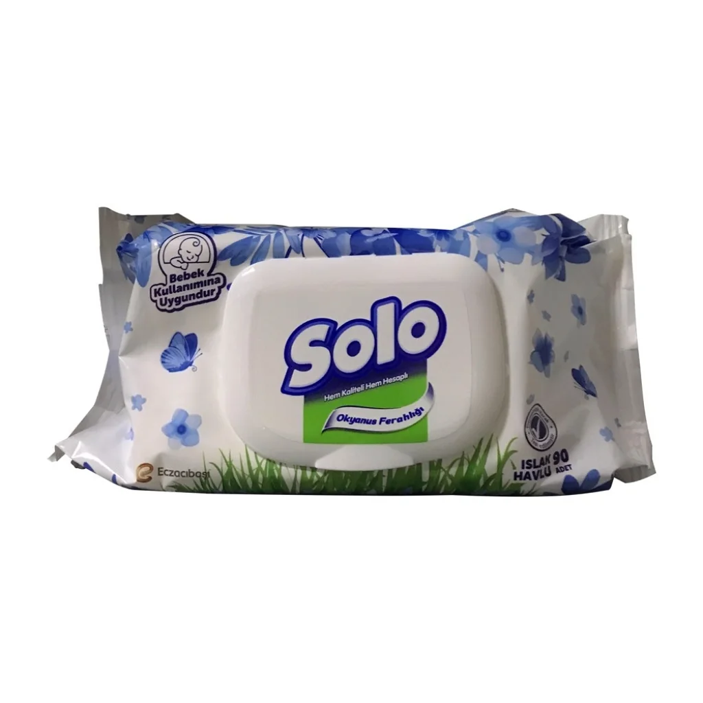 Solo Okyanus Ferahlığı Islak Havlu 90lı