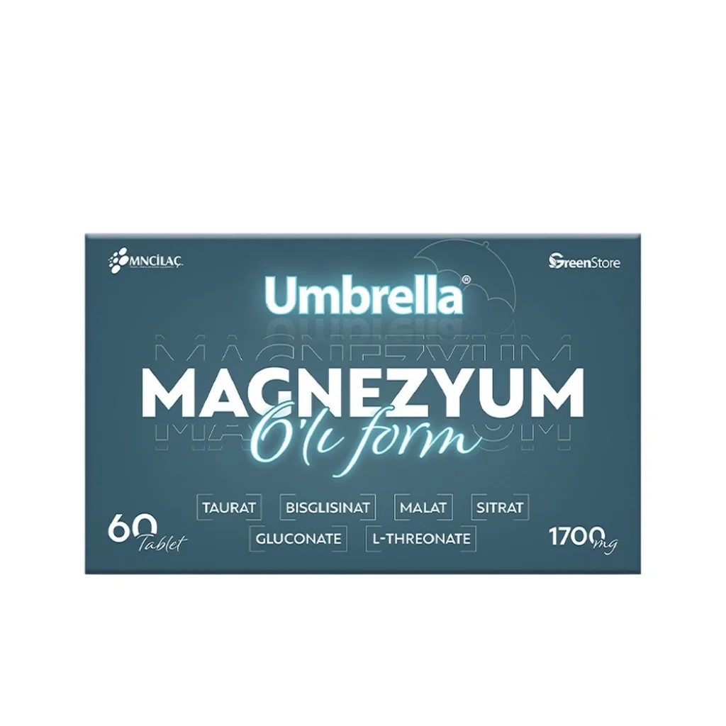 Umbrella Magnezyum 6lı Form