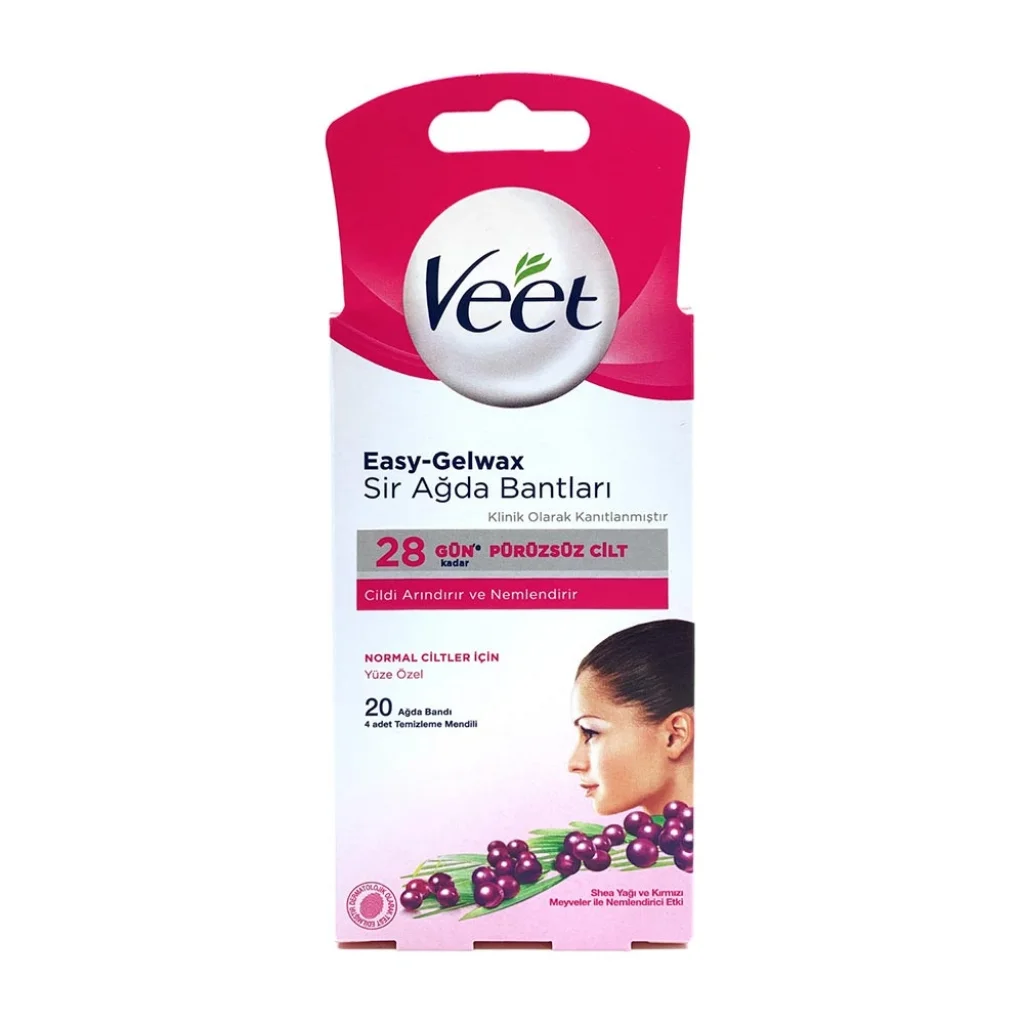 Veet Ağda Bandı Yüz Bölgesi 20li