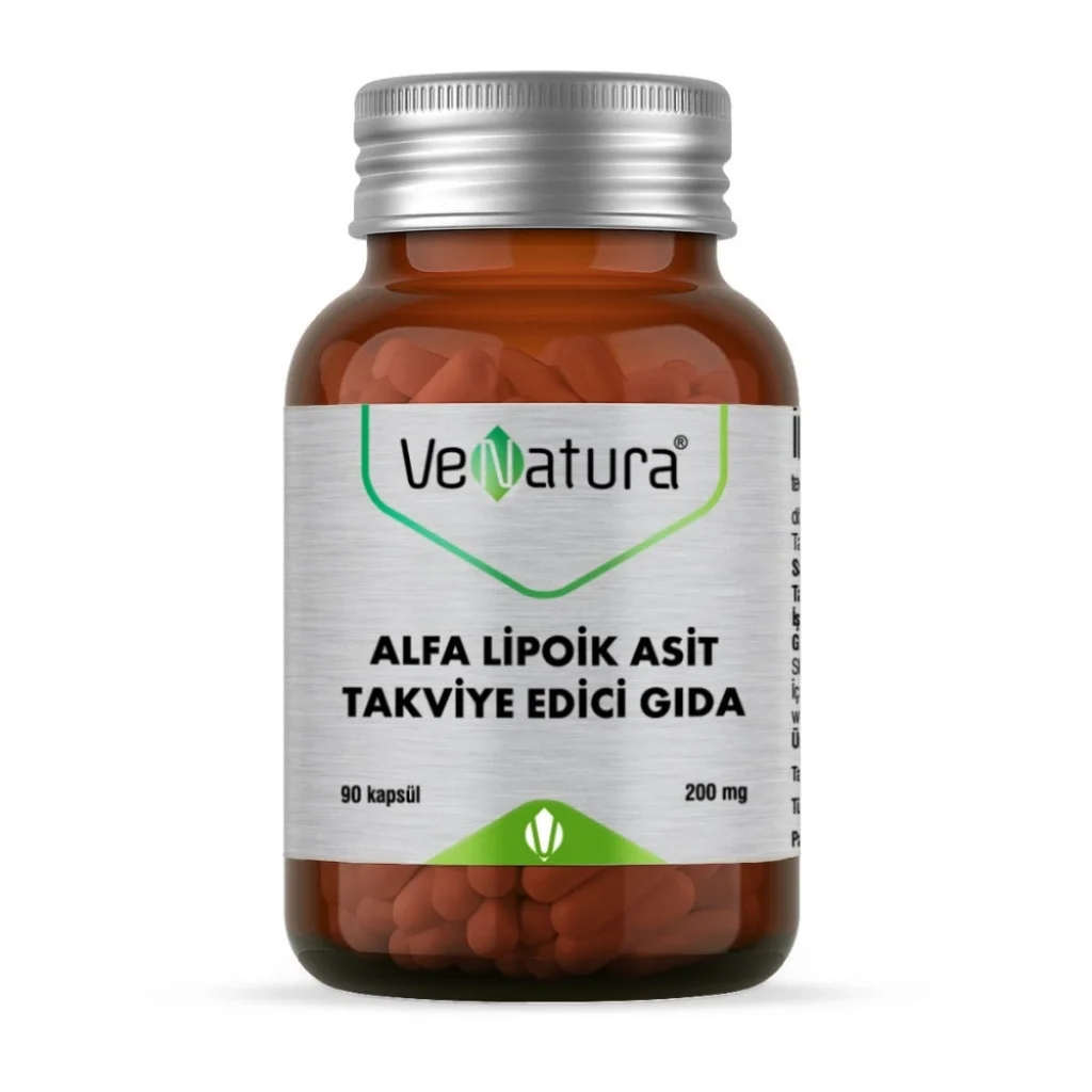 Venatura Alfa Lipoik Asit 200 mg 90 Kapsül