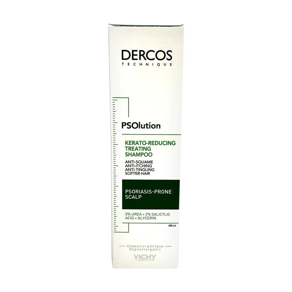 Vichy Dercos Psolution Pullanmaya Karşı Soyucu Etki Gösteren Saç Bakım Şampuanı 200 ml