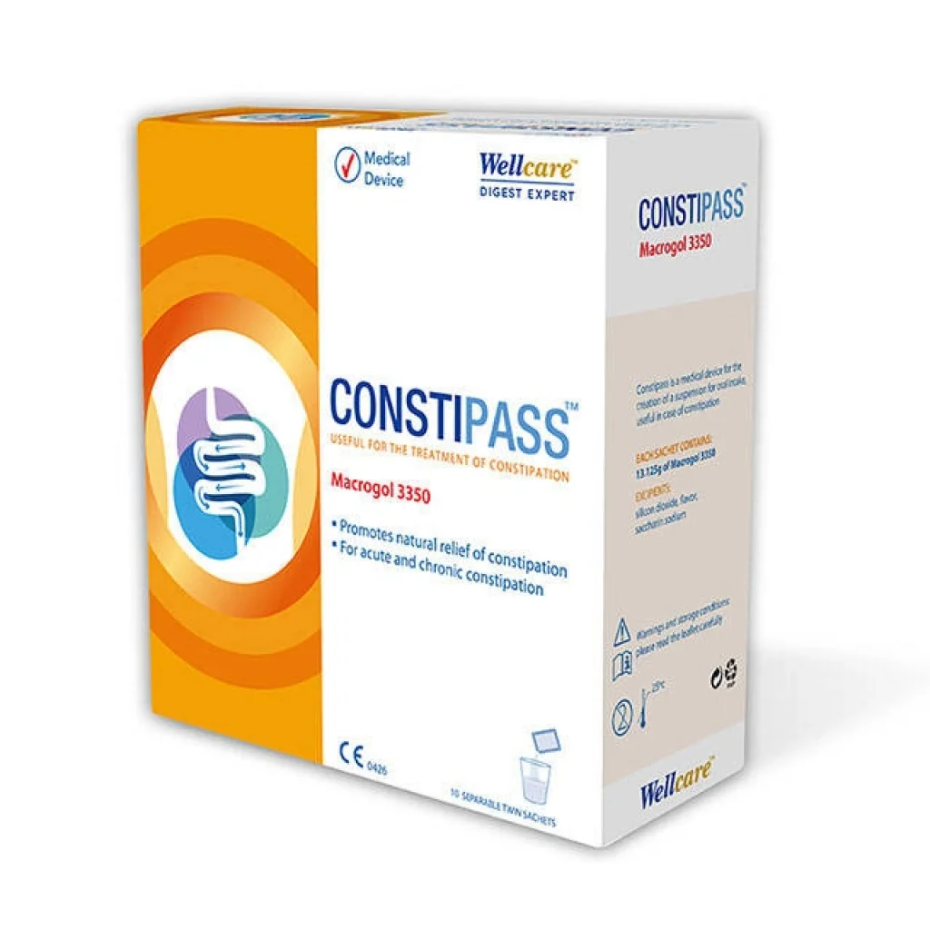 Wellcare Constipass Macrogol 3350 10 Sase