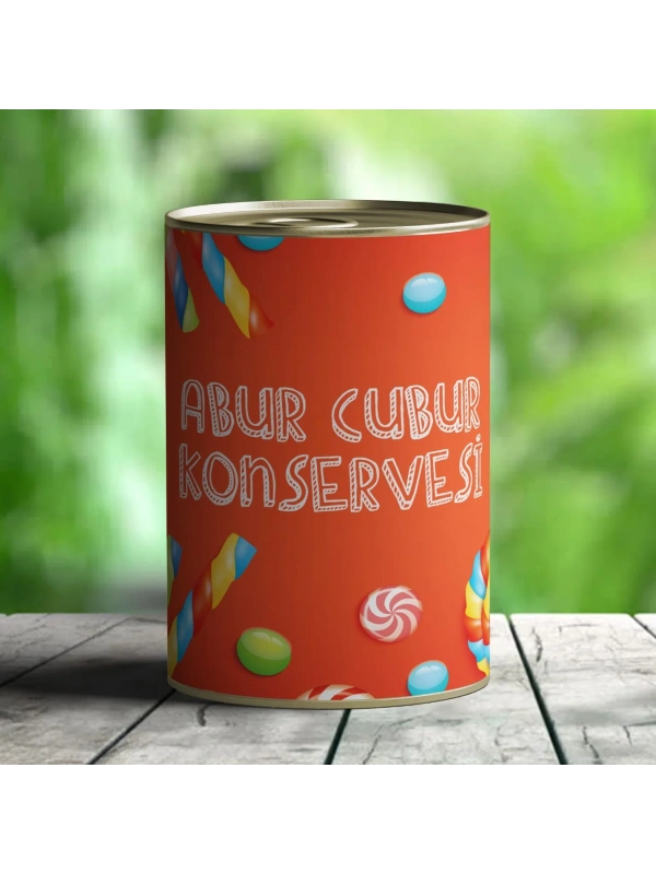 Abur Cubur Ürünler Hediye Konservesi