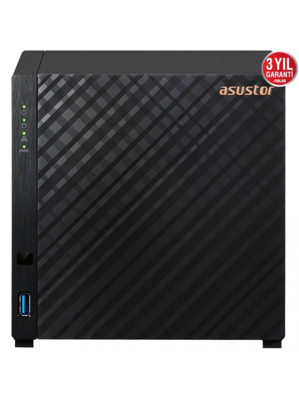 ASUSTOR AS1104T 4 SLOT 1GB DDR4 3.5 NAS DEPOLAMA ÜNİTESİ