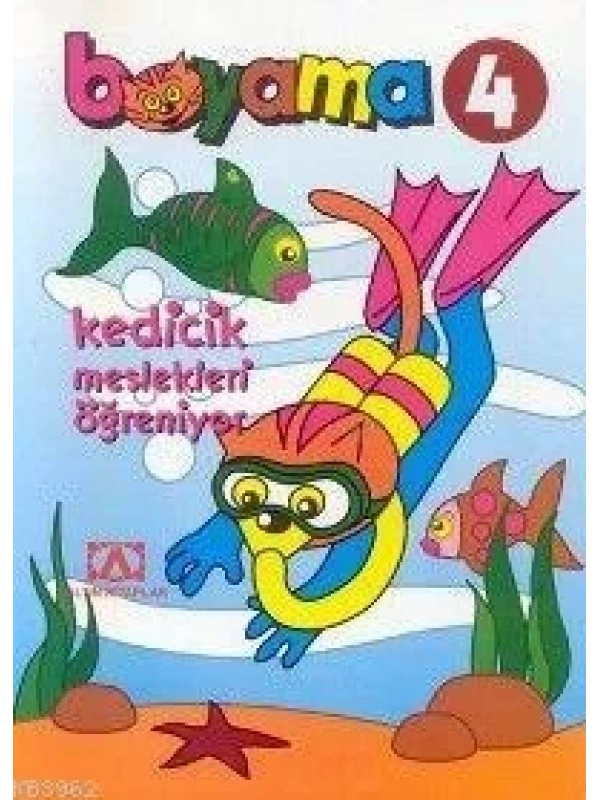 Boyama 4| Kedicik Meslekleri Öğreniyor