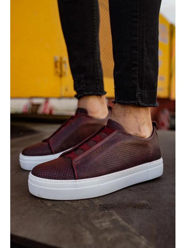 CH011 BT  Erkek Ayakkabı BORDO