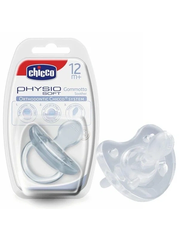 Chicco Physio Soft Komple Silikon Emzik 12+