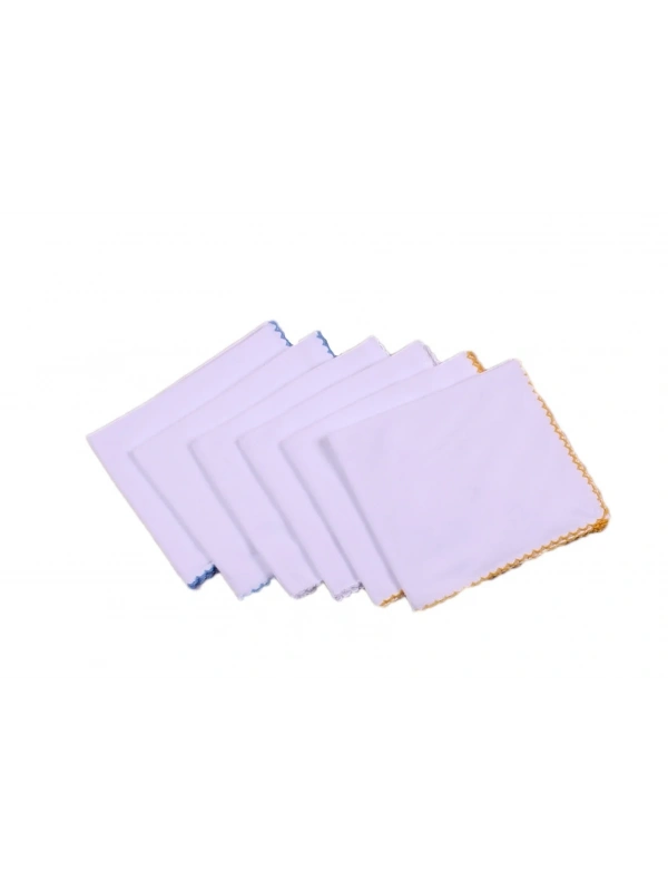 Sema Bebe Penye Bebek Mendil Çiftkat 6lı Paket - RENKLİ