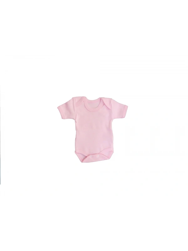Sema Bebe Yarım Kol Badi (Body) - Pembe