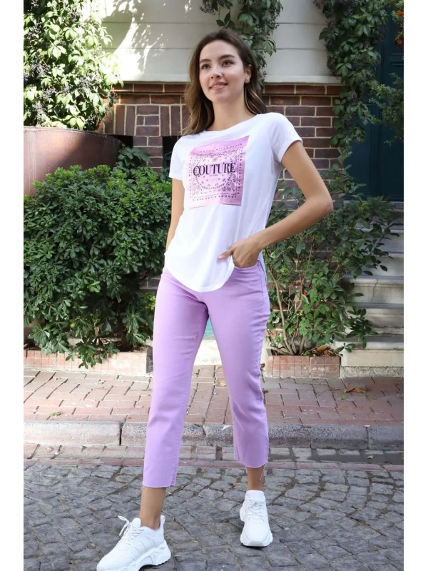 Slim Fit Jeans - LİLA