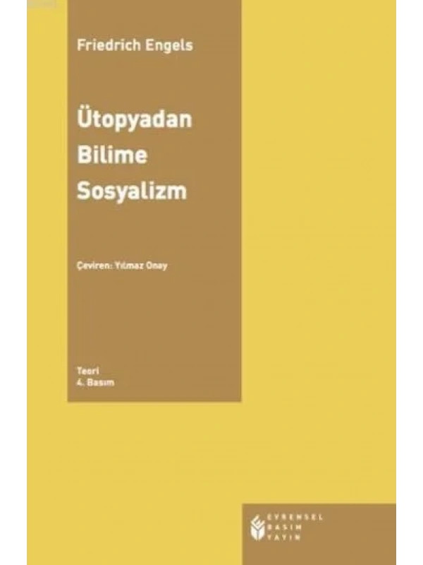 Ütopyadan Bilime Sosyalizm