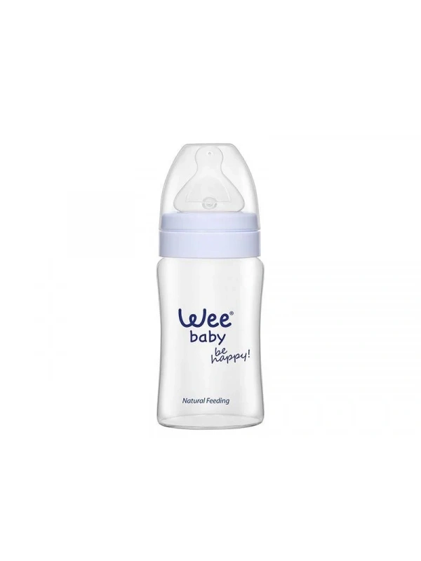 Wee Baby Isıya Dayanıklı Gaz Önleyici Geniş Ağızlı Biberon 120ml