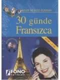 30 Günde Fransızca; Kitap+3 Cd