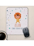 Aslan Burçlarına Özel Sevimli Mouse Pad