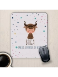 Boğa Burçlarına Özel Sevimli Mouse Pad