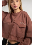Cepli Crop Sweatshirt - TOPRAK