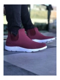 CH049 Süet BT Erkek Bot BORDO