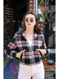 Ekose Kaşe Ceket