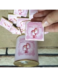 Hoşgeldin Bebek Çikolata Hediye Konservesi - Pembe