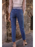 MOM Jeans - LACİVERT